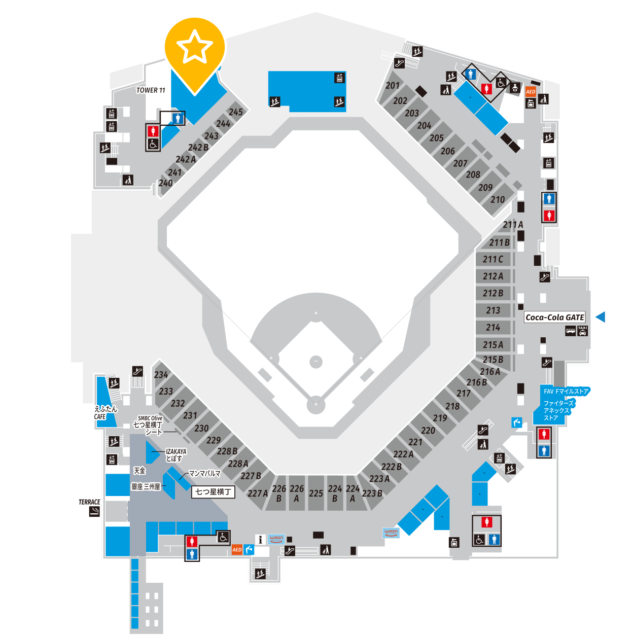 tower eleven baseball position