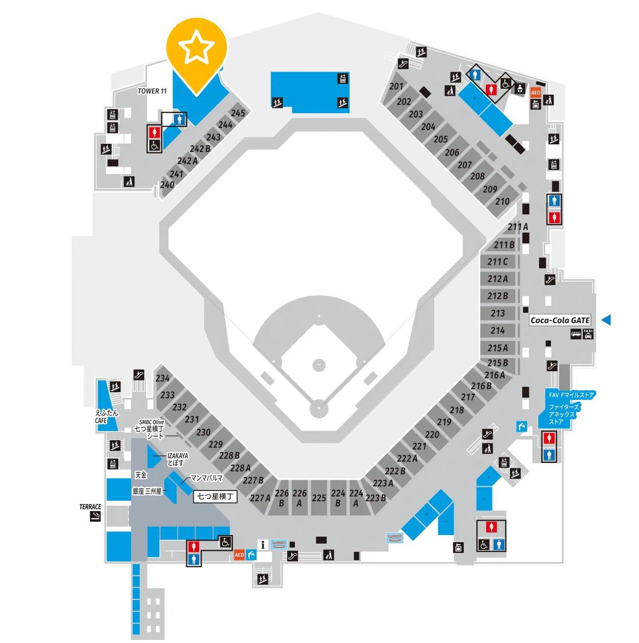 tower eleven baseball position