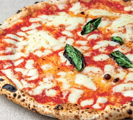 Margherita pizza