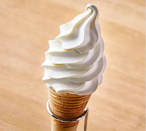 Hokkaido Milk Soft Serve Ice Cream