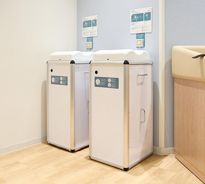 Disposable diaper collection box