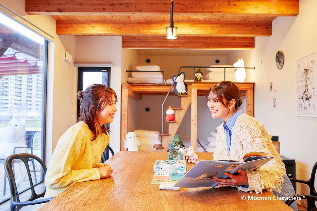 Orpa Moomin collaboration room