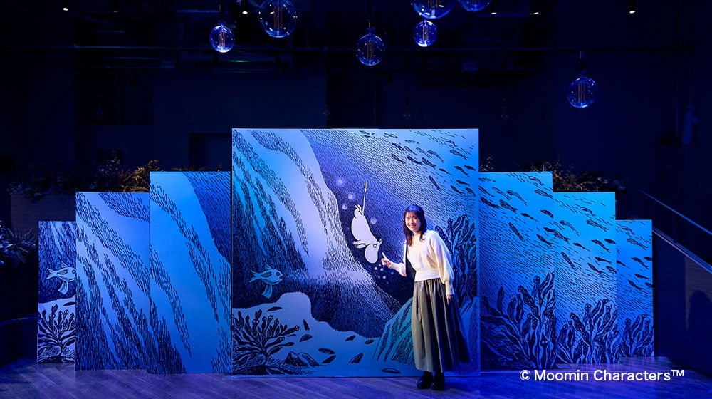 Image of "Let's go find the light of the sea with Moomin"