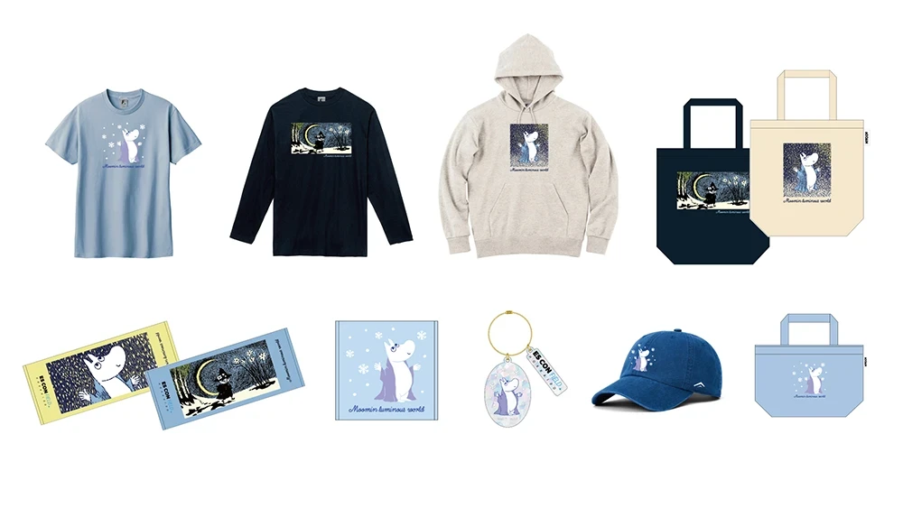 "Moomin and the World of Light" x F VILLAGE Goods